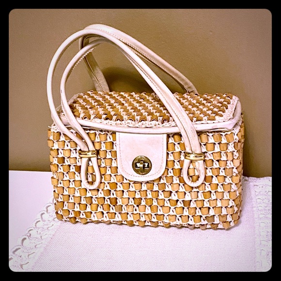 Vintage Handbags - Vintage Gaymode box purse made in Japan